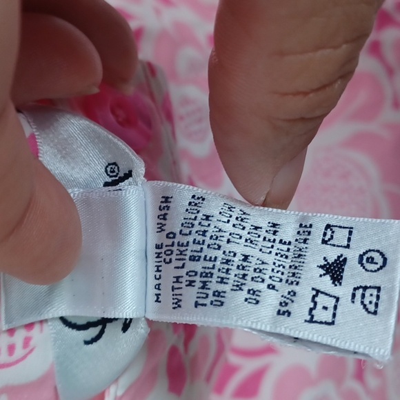 Lilly Pulitzer Pink Floral Ankle Pants - Picture 5 of 6